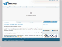 Tablet Screenshot of kennovation-services.com